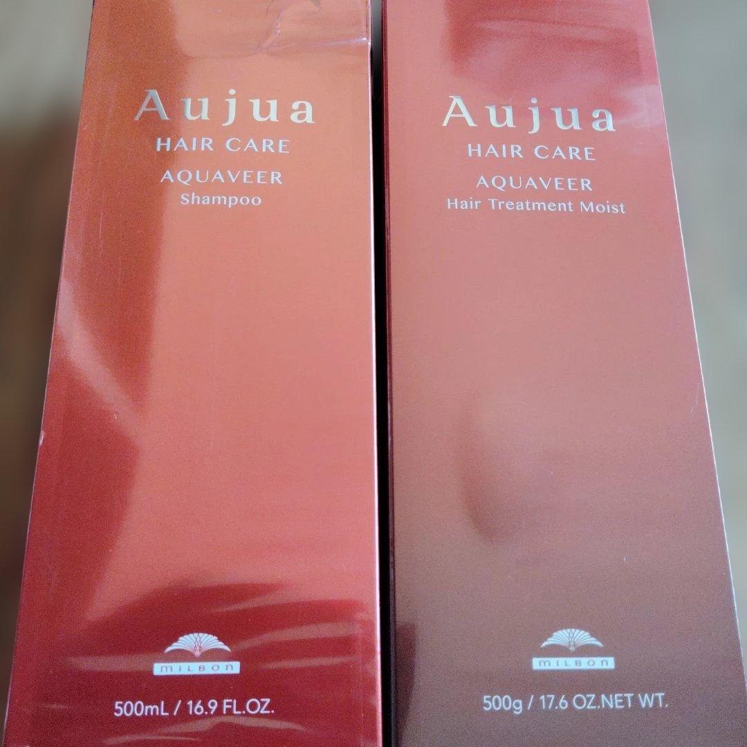 Aujua アクアヴィア シャンプー & ヘアトリートメントモイスト セット