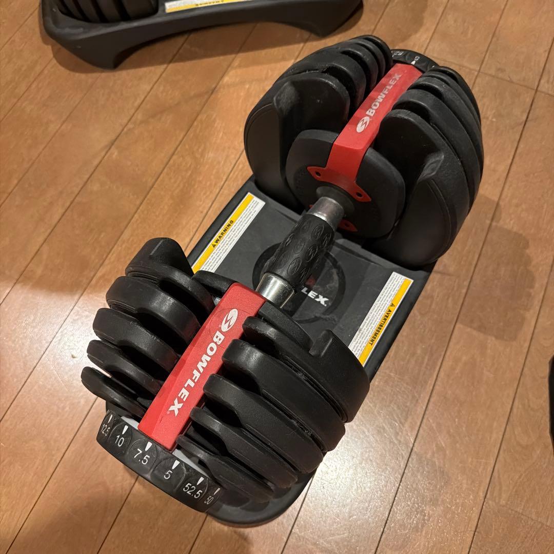 Bowflex ボウフレックス可変ダンベル ペア1 - メルカリ