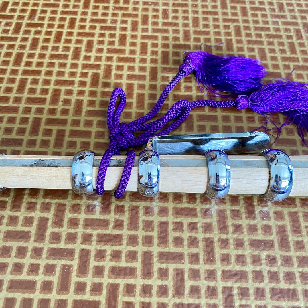 消防団 退団記念品 鳶口 一対 (2本) 祭礼用 木柄金具付 とび口 匿名