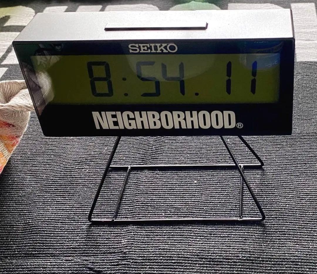 NEIGHBORHOOD × SEIKO 置き時計 ネイバーフッド
