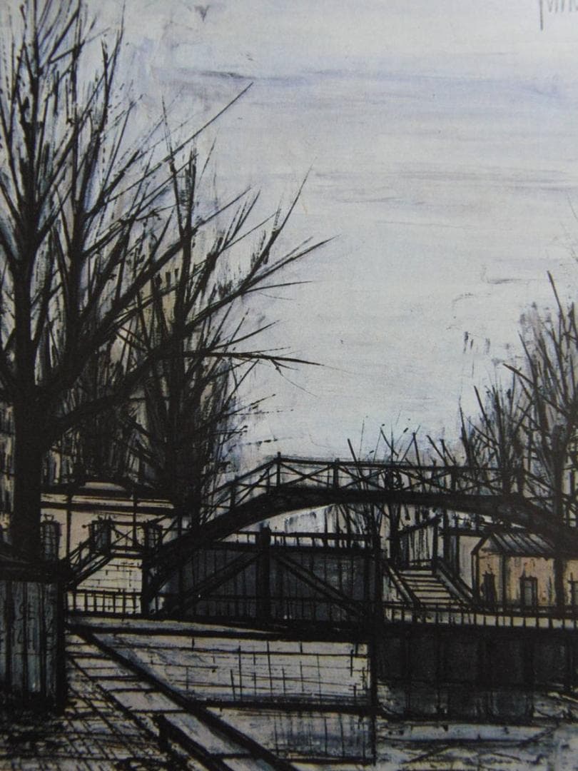 ベルナール・ビュッフェ、「PAYSAGES DE PARIS-Canal - メルカリ