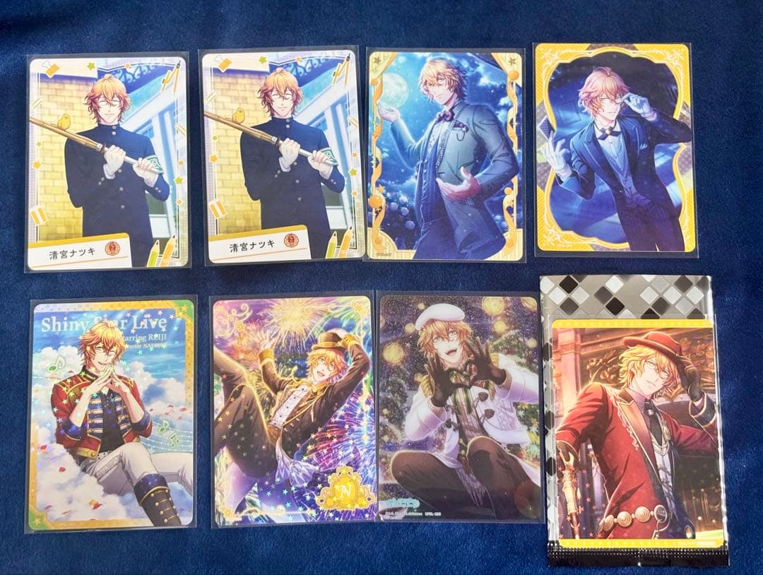 うたプリ シャニライ ビジュコレvol.3.4 四ノ宮那月 セット 特典+