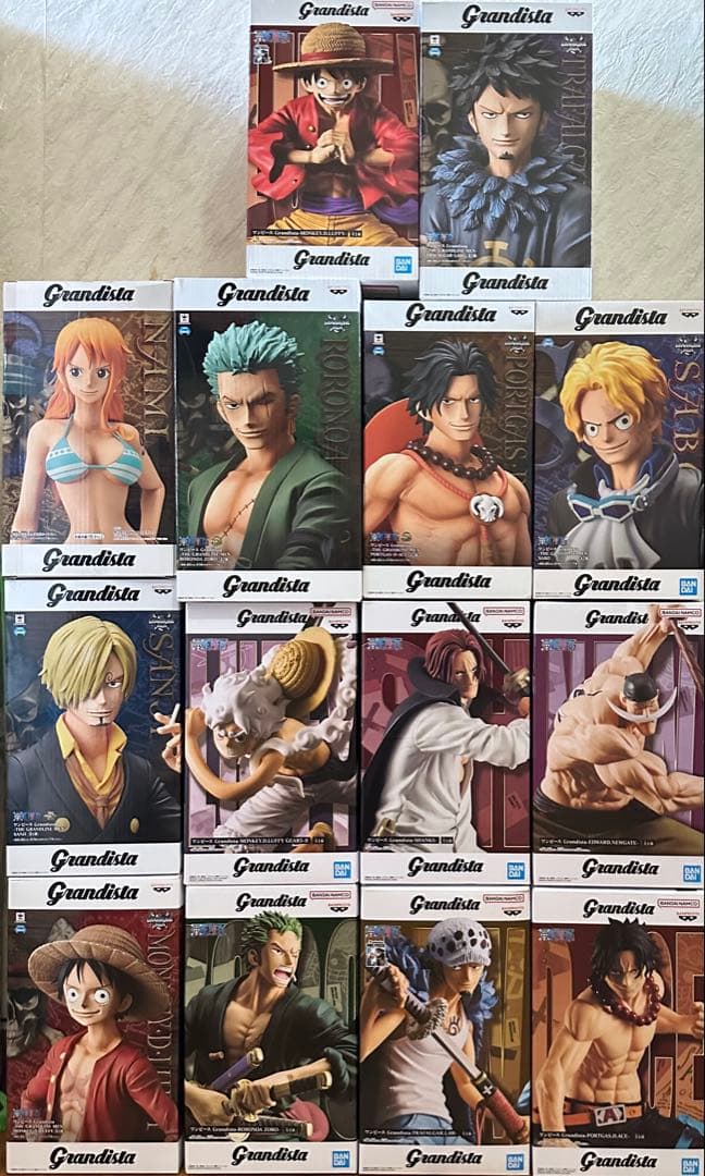 ワンピース Grandistaフィギュア 14体セット
