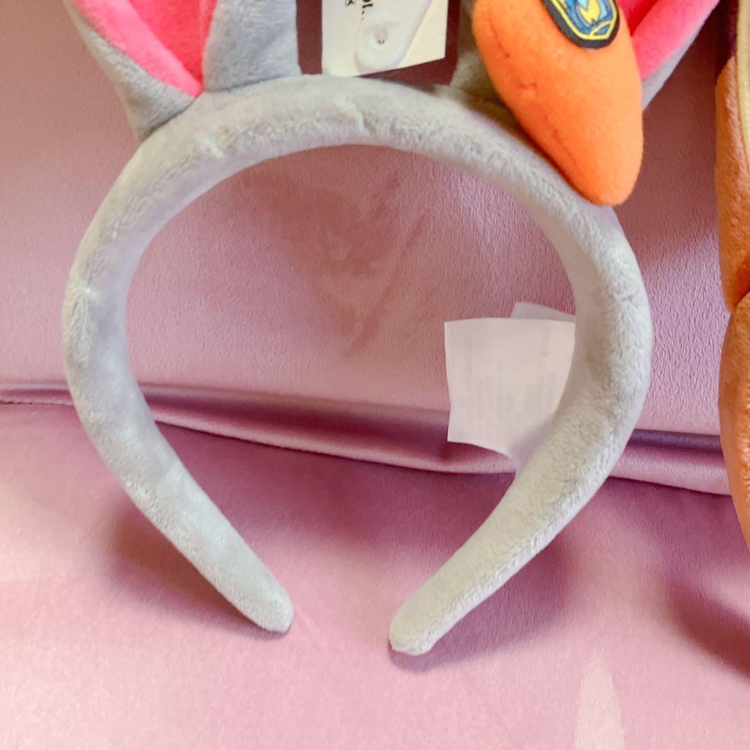 上海ディズニー ズートピア カチューシャ ニック ジュディ セット D