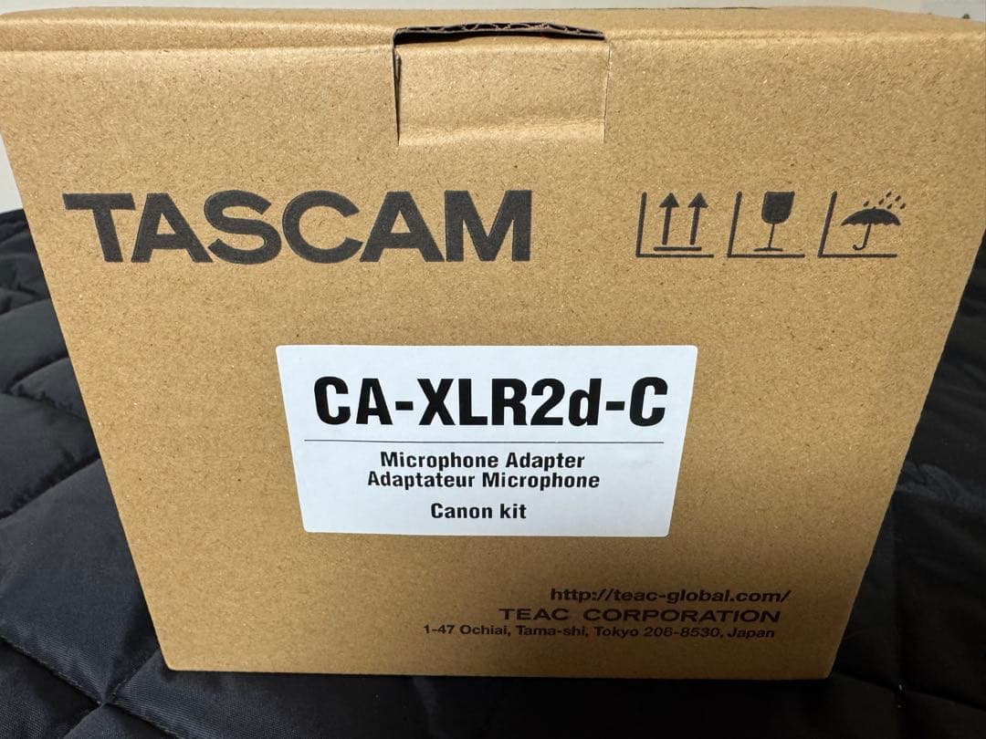 TASCAM CA-XLR2d-C マイクロフォンアダプター