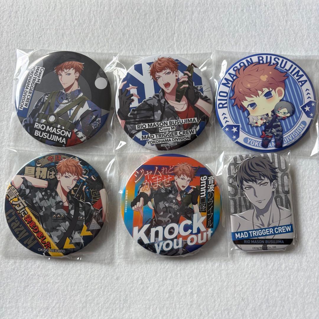 ヒプマイ 理鶯 缶バッジ - メルカリ