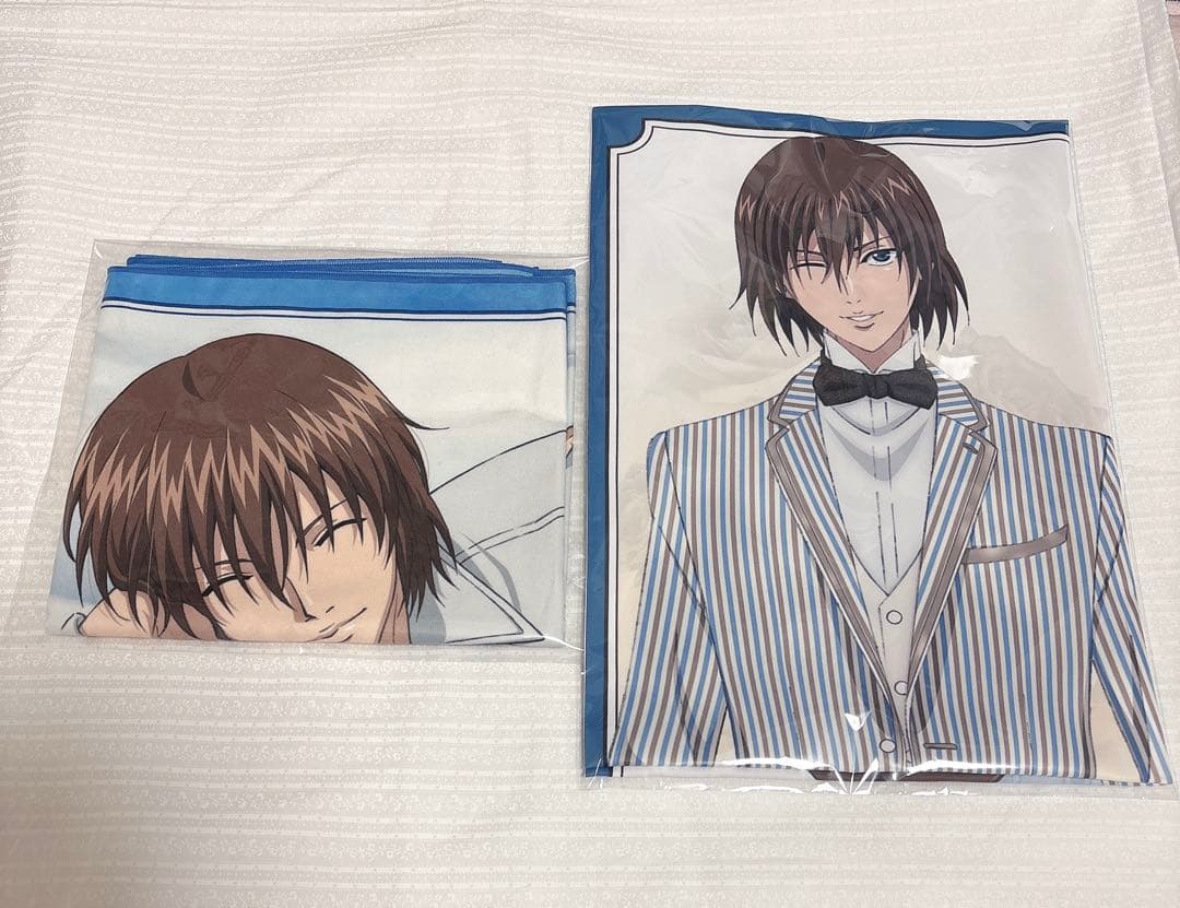 不二周助 テニプリ雪タオル バースデー布ポスター セット