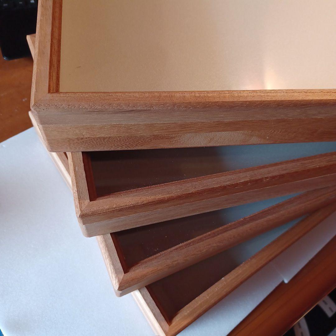 標本箱　印籠式桐箱　4個セット outlet-woodgoods_53496