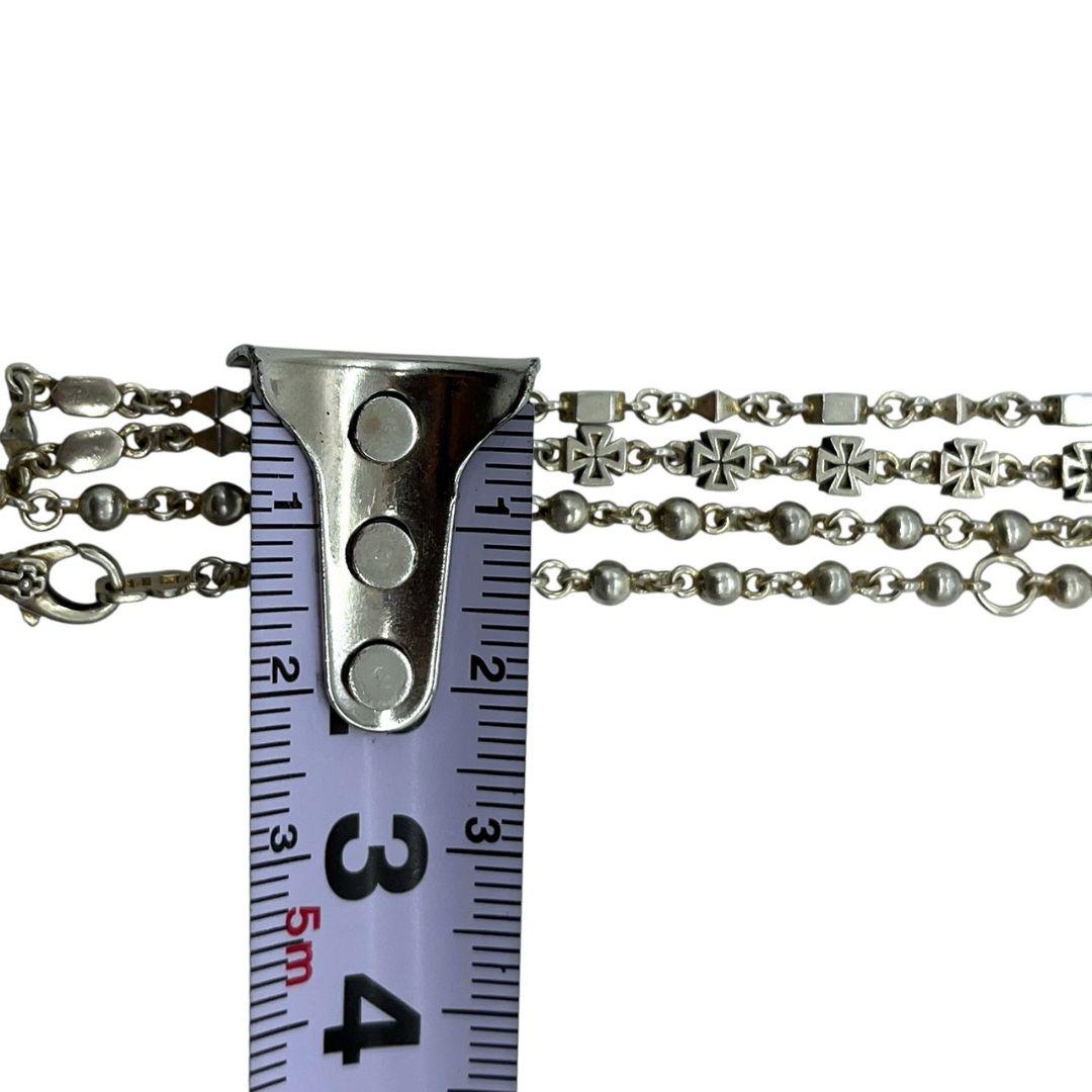 良品 ジャスティンデイビス FRAGMENT CROWN チェーン 60cm