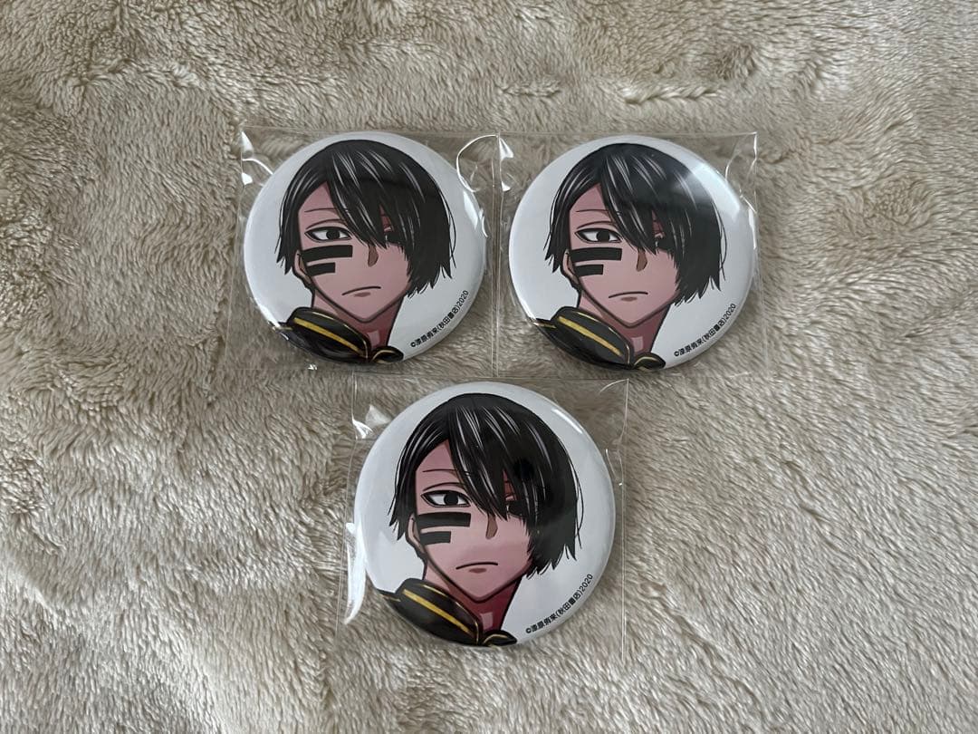 桃源暗鬼 コミケ c107 缶バッジ 無陀野 - メルカリ