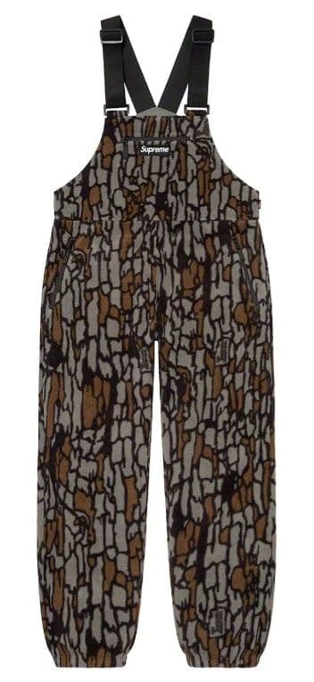 Supremeシュプリーム 20AW オーバーオール ポーラテック M 迷彩