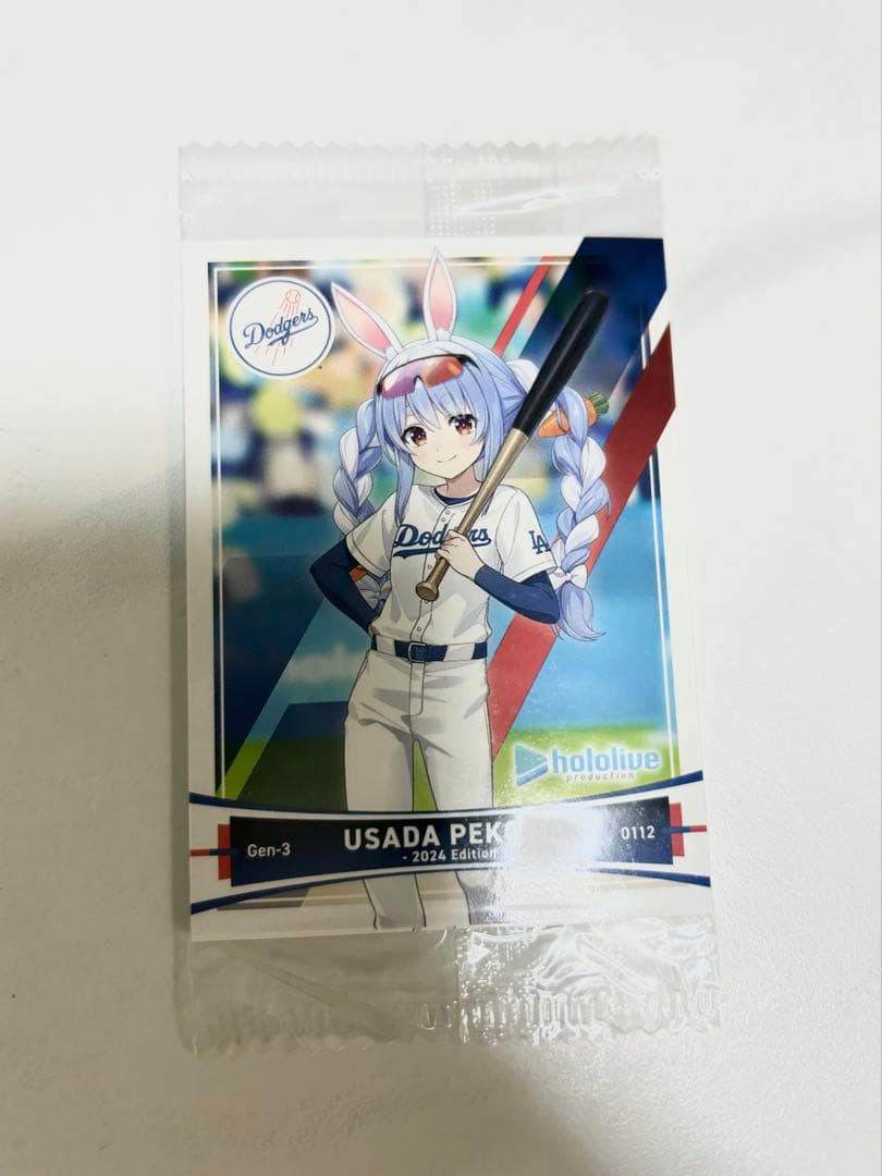【未開封】ドジャース ホロライブ コラボカード dodgers hololive