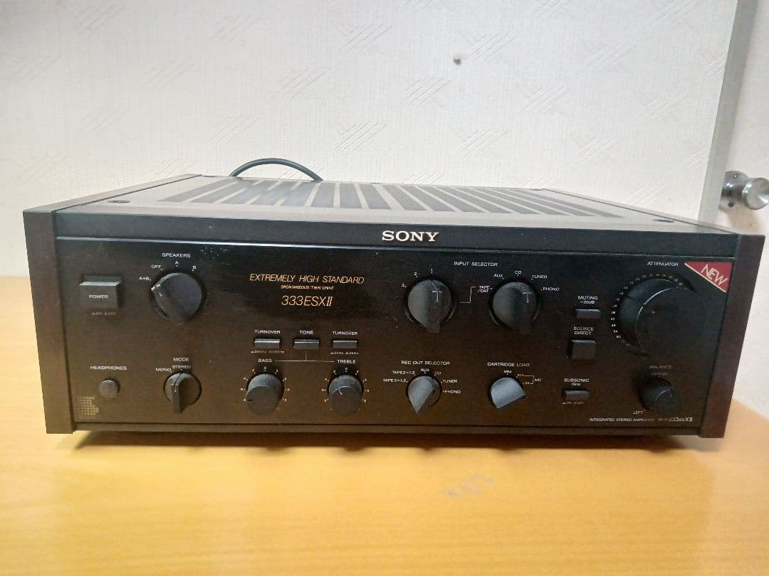 SONYプリメインアンプTA-F333ESXⅡ ta-f333esx