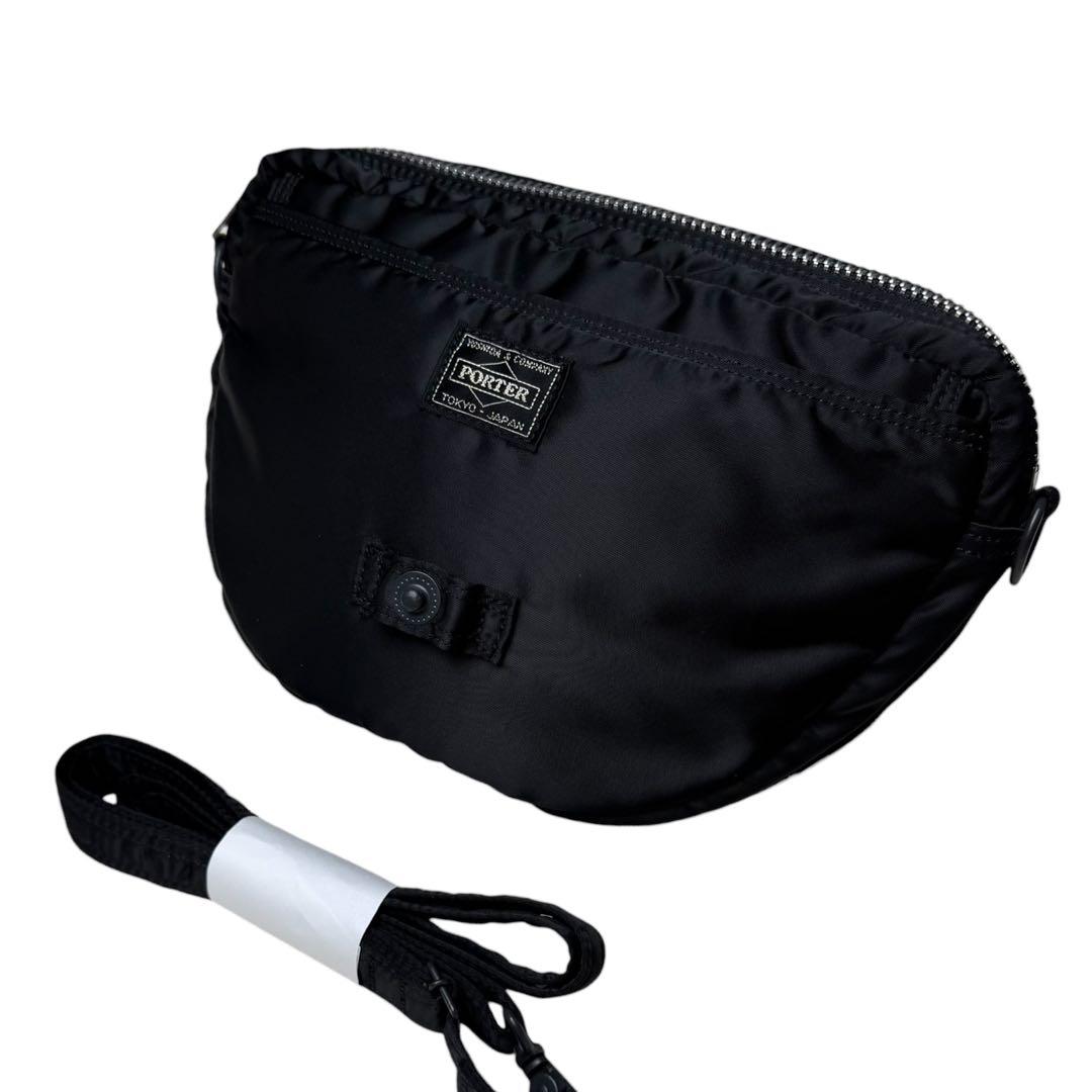 未使用級✨ポーター タンカー ショルダーバッグ ハーフムーン 2way