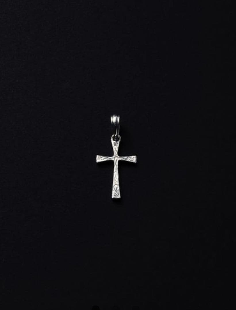 アクセサリー ANTIDOTE BUYERS CLUB / Cross Pendant ANTIDOTE BUYERS CLUB/Engraved Cross Pendant（Silver） - JONAS