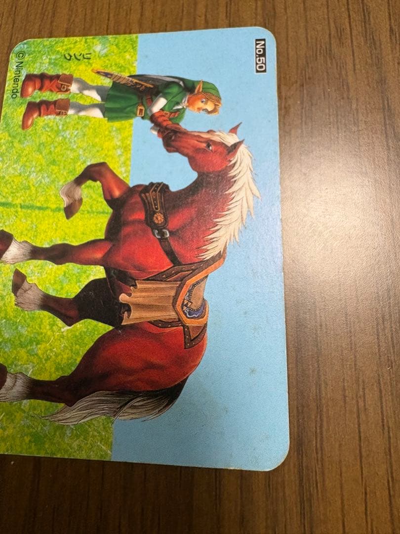 ゼルダの伝説 時のオカリナ リンク シーク カード 希少 - メルカリ