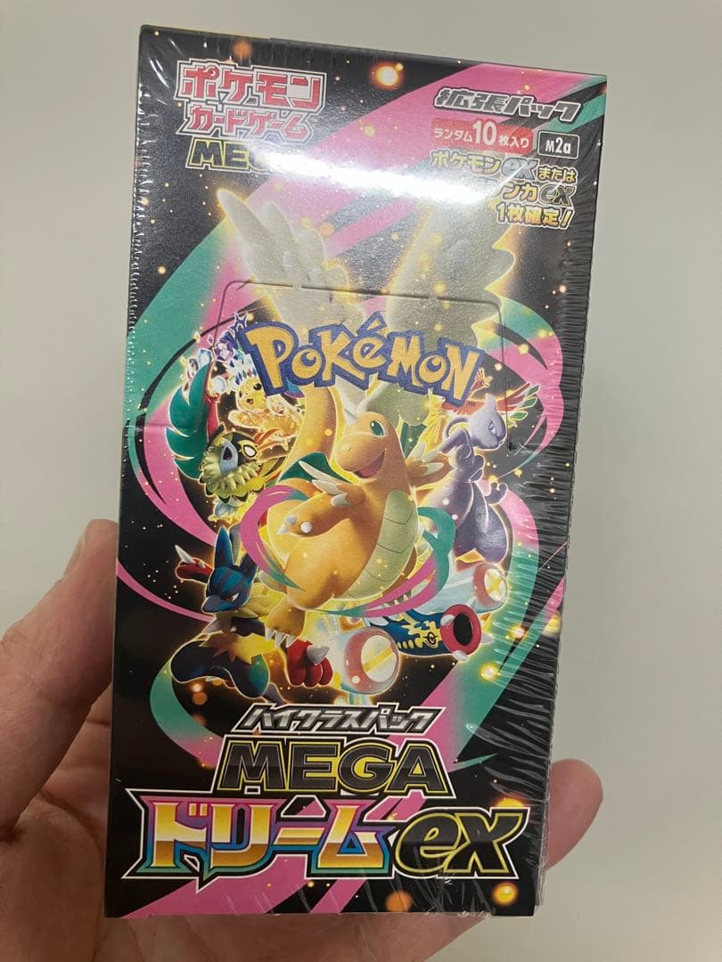 ポケモンカードゲーム MEGA ドリームEX 1 BOX シュリンク付き