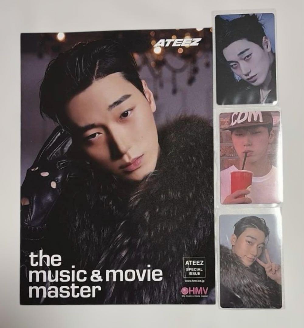 ATEEZ サン HMV フライヤー 特典 ポカ 封入トレカ セット4点 - メルカリ
