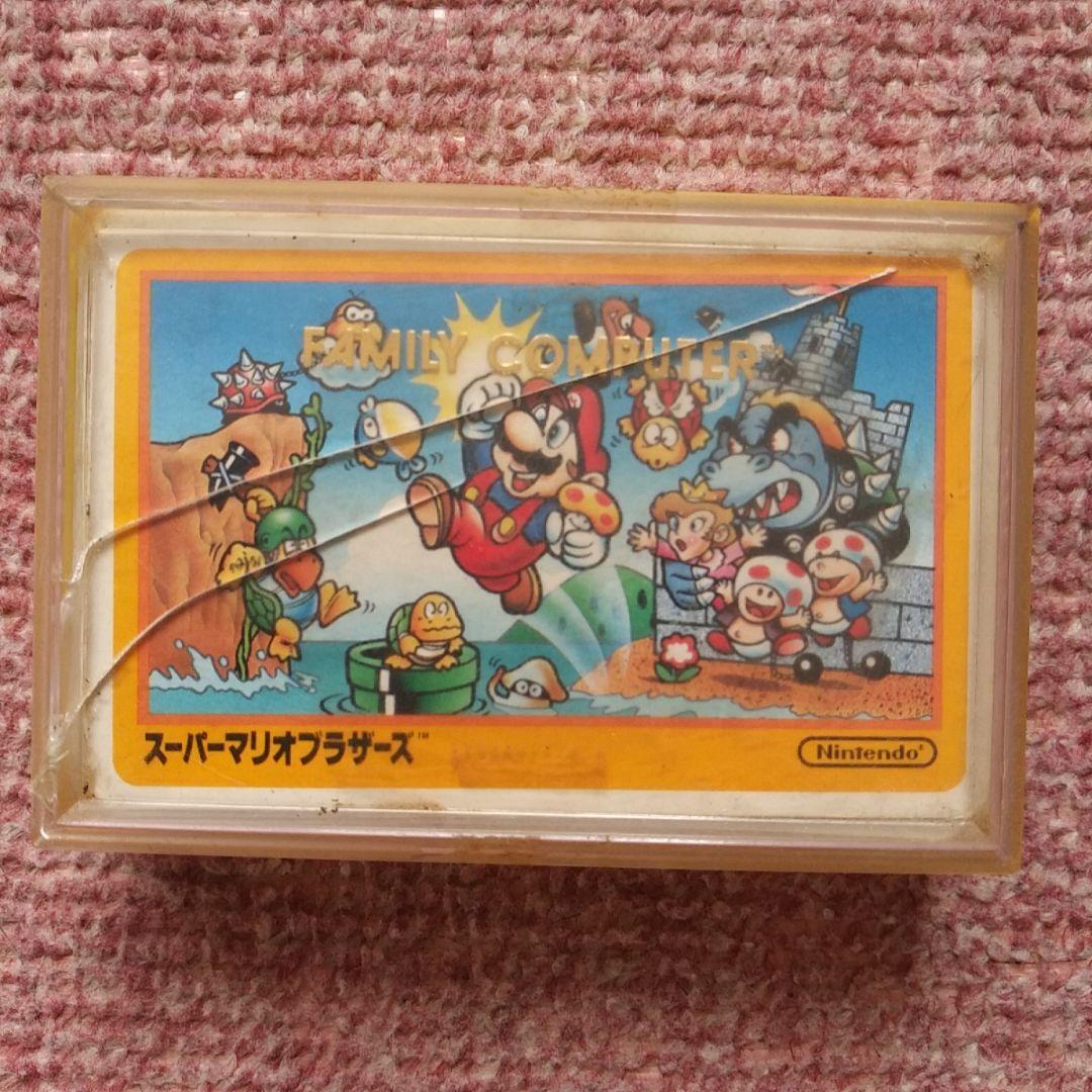 スーパーマリオブラザーズ(ファミコン)　トランプ　激レア品