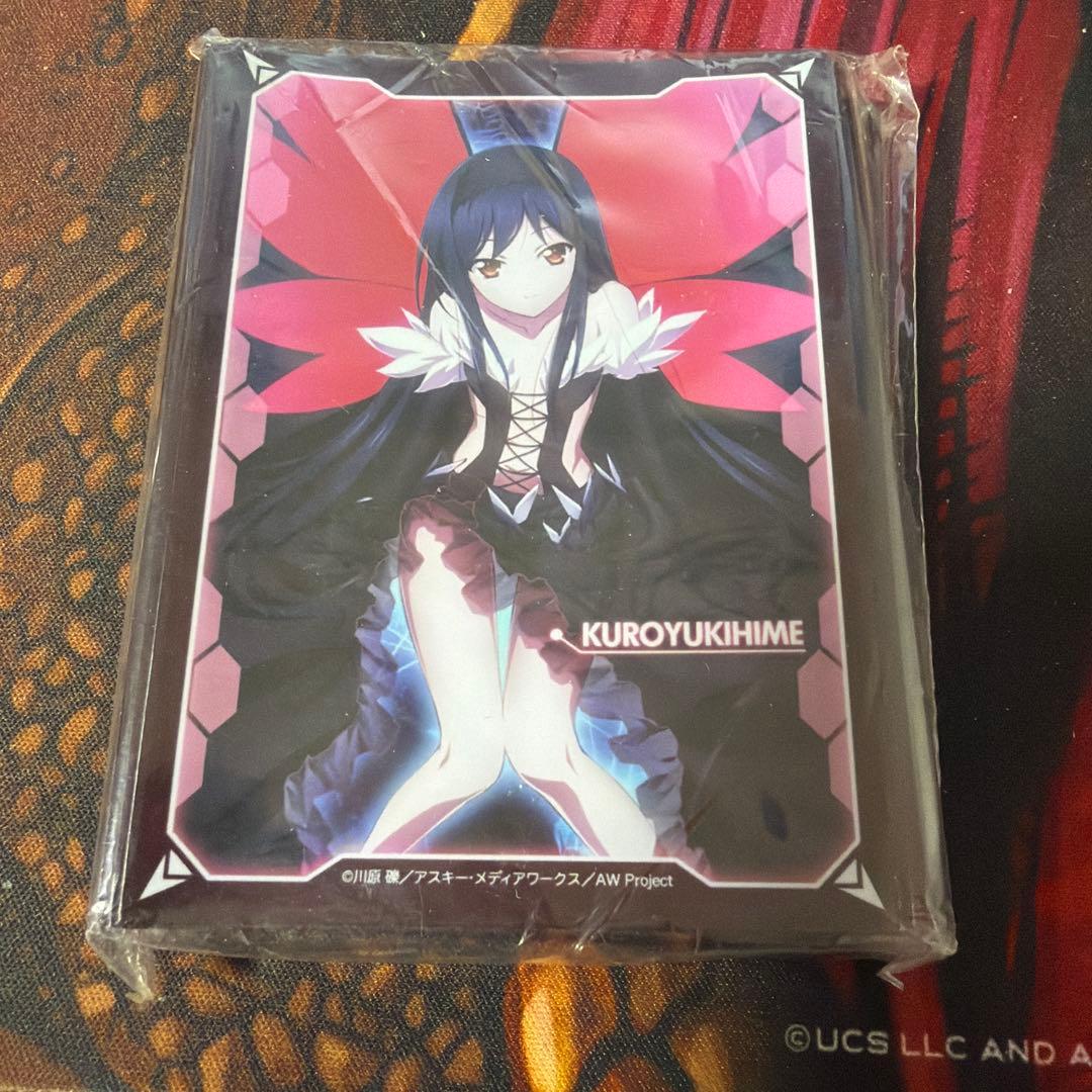 アクセルワールド 黒雪姫 金銀キャンペーン スリーブ - メルカリ