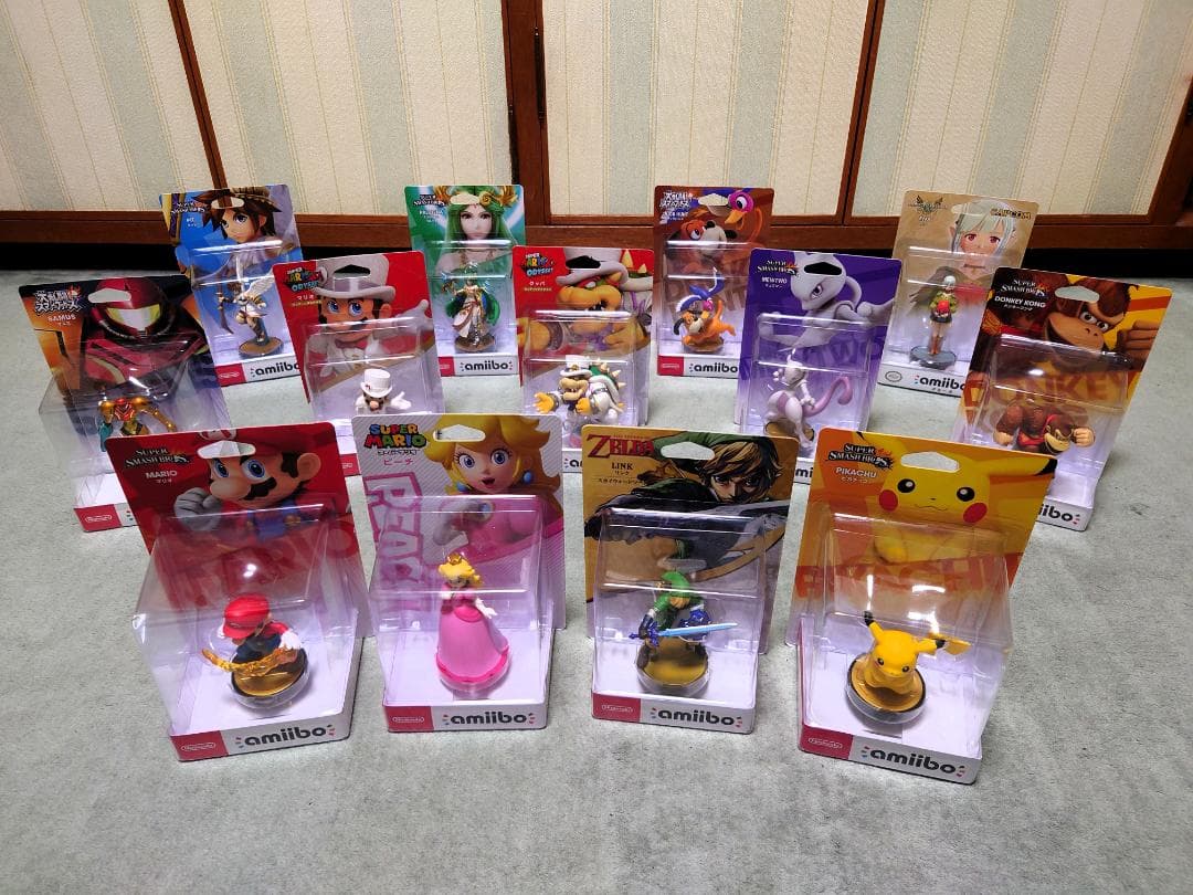 未開封　amiibo（アミーボ）13体　まとめて全部