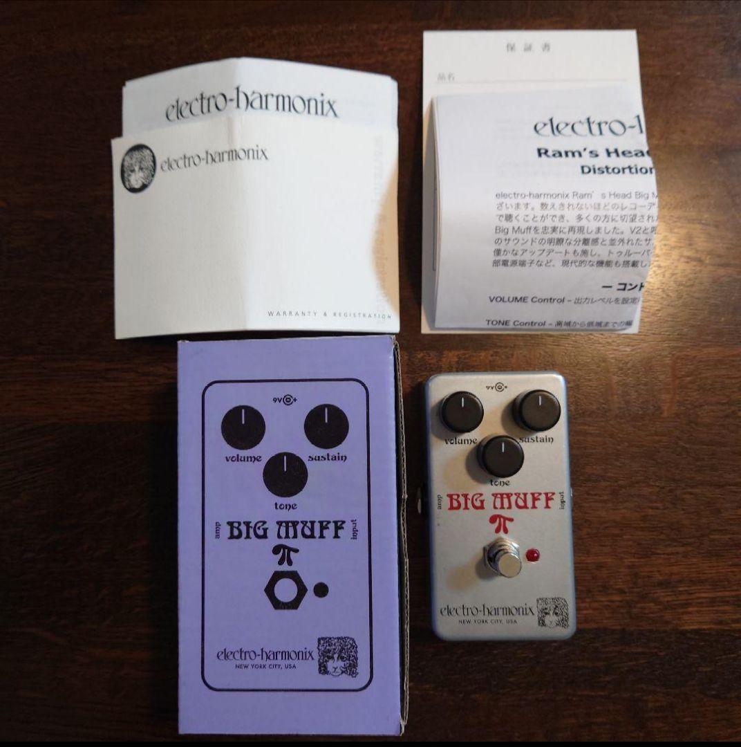 専用 electro-harmonix BIG MUFF Ram's Head