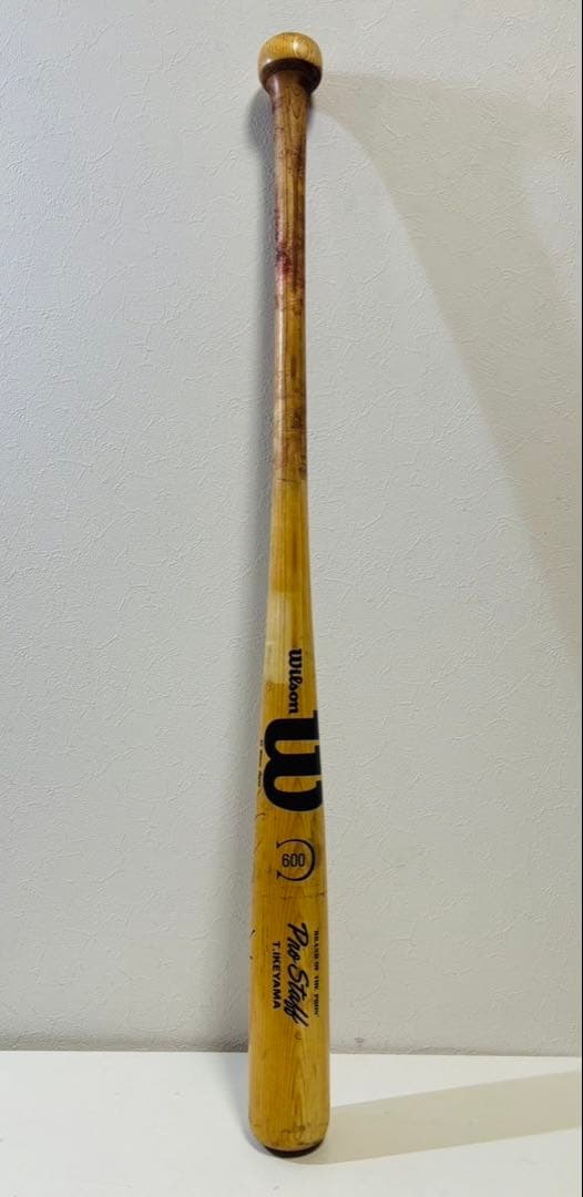 池山隆寛選手 実使用バット サイン入りヤクルトスワローズ 1