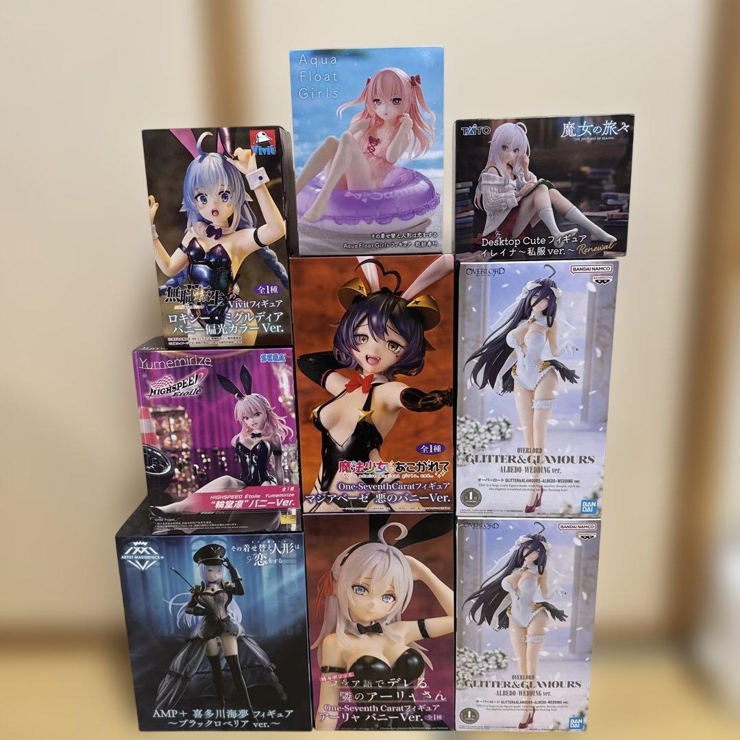 プライズフィギュア　まとめ売り　9体