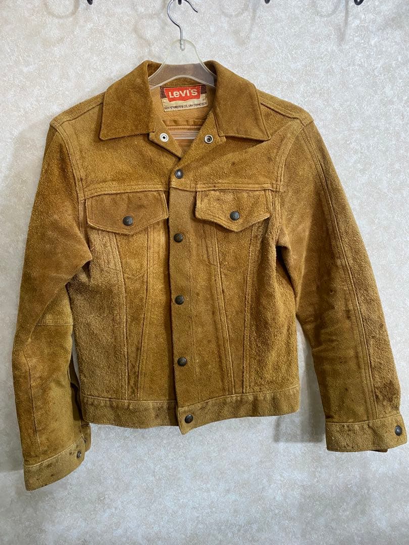 【K】Levi's スエードブラウンジャケット