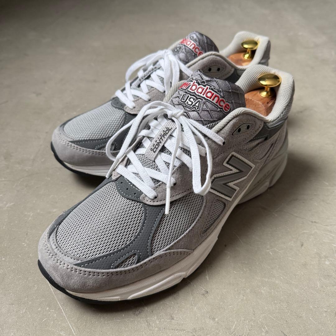 【新品未使用】ニューバランス M990GL3 グレー 27cm US9 USA製 中古・古着通販】NEW BALANCE (ニューバランス) M990GL3 USA製