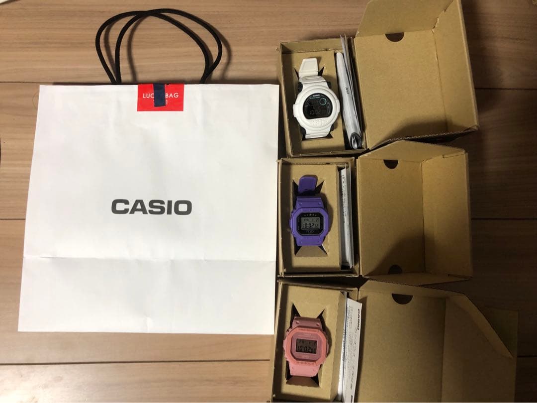 G-SHOCK 福袋3点セット 楽天市場】福袋 2026 メンズ 腕時計 2本セット スポーツ G-SHOCK G