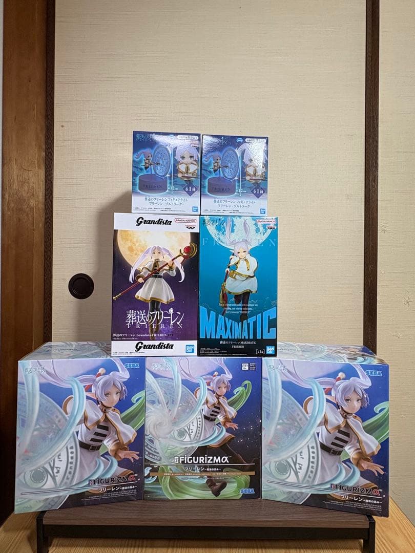 葬送のフリーレン】フリーレンプライズフィギュア7体まとめ売り - メルカリ