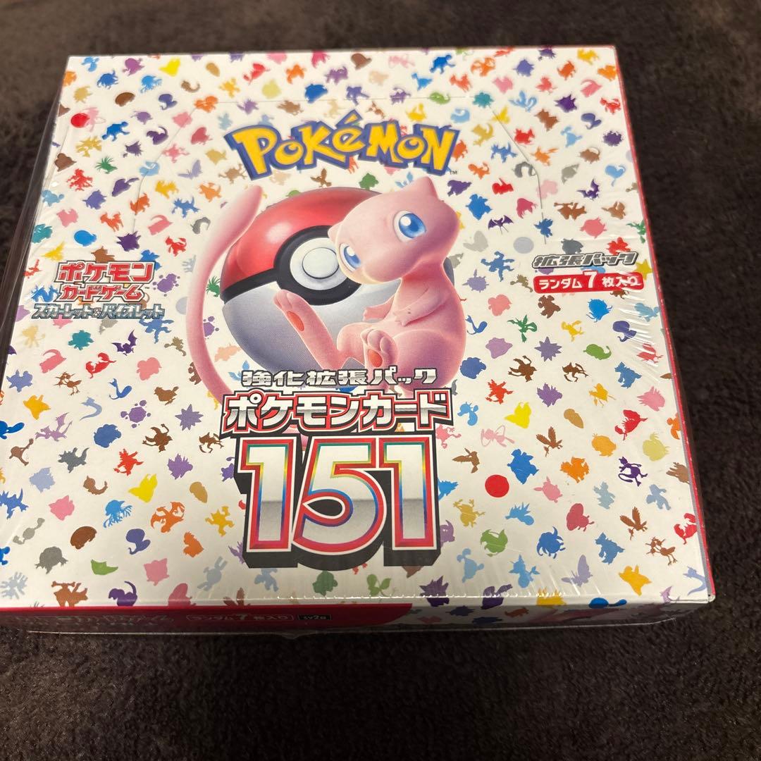 ポケモンカード　151 ボックス　シュリンク付き　未開封