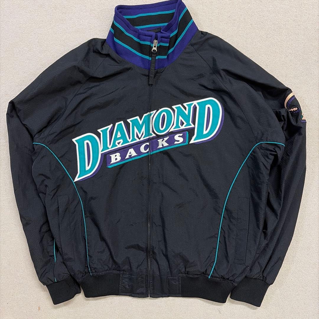 【希少/90s】マジェスティック ダイヤモンドバックス ナイロンジャケット M