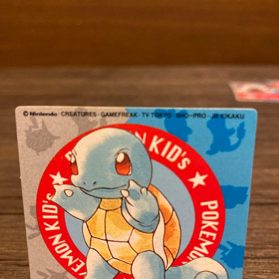 ポケモンキッズ カード カメール NO.39 ゼニガメ NO.3