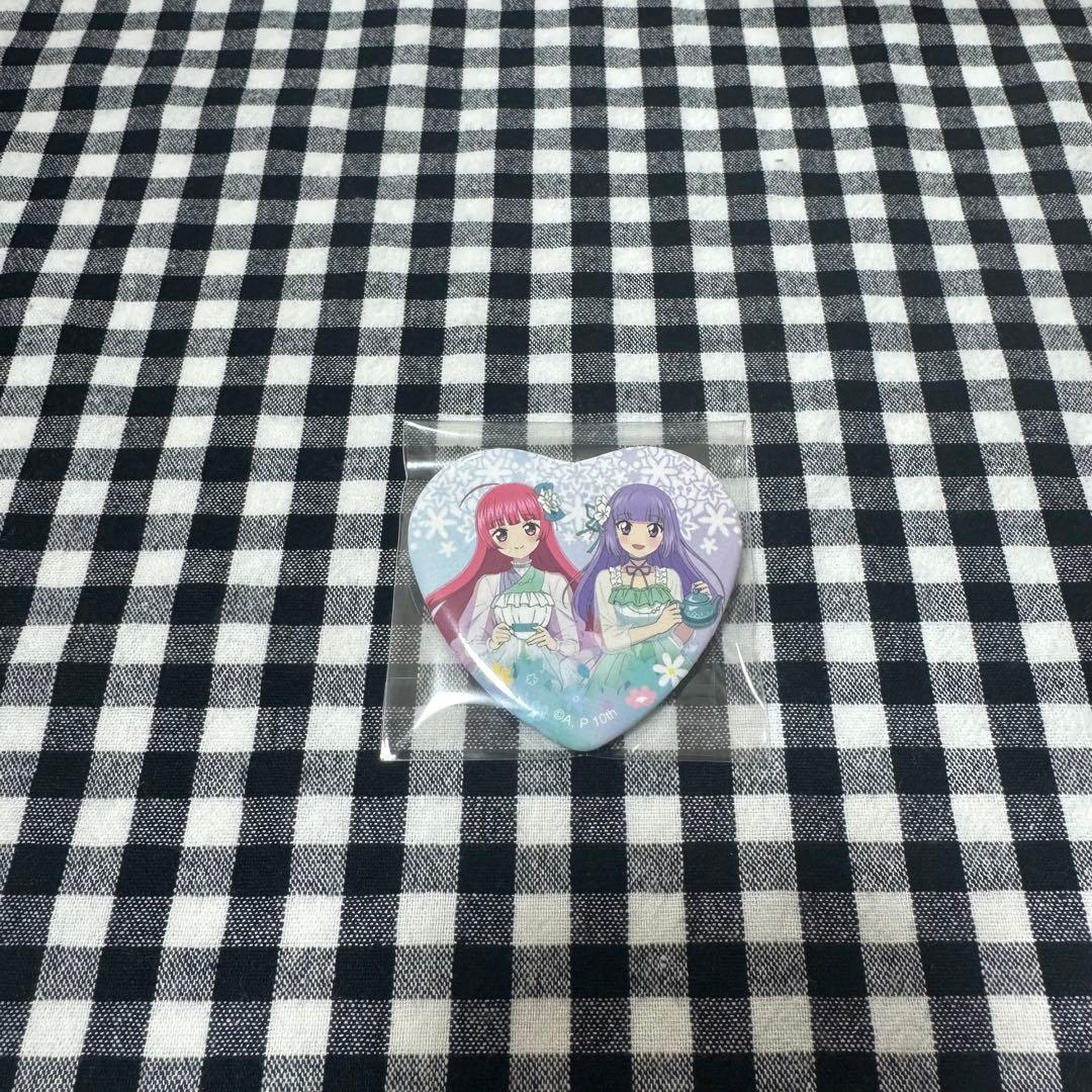 ハート 缶バッジ コレクション アイカツ プリパラ ガーデンパーティー