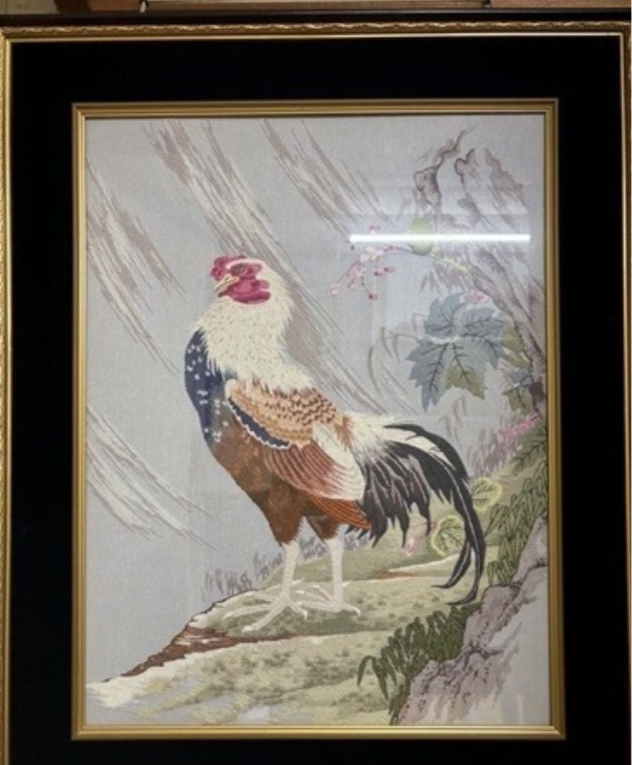 文化刺繍② EVAx錦】 桜龍と2号機総刺繍スカジャン/ブラック[お届け予定日：2023