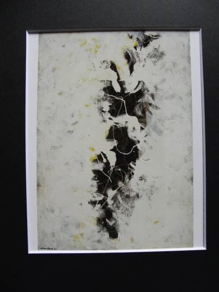 JACKSON POLLOCK、The Deep、希少画集画、新品額装付