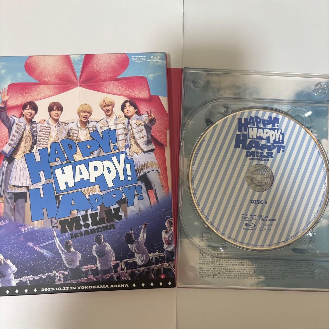M!LK HAPPY!HAPPY!HAPPY! BluRay 初回限定盤 - メルカリ