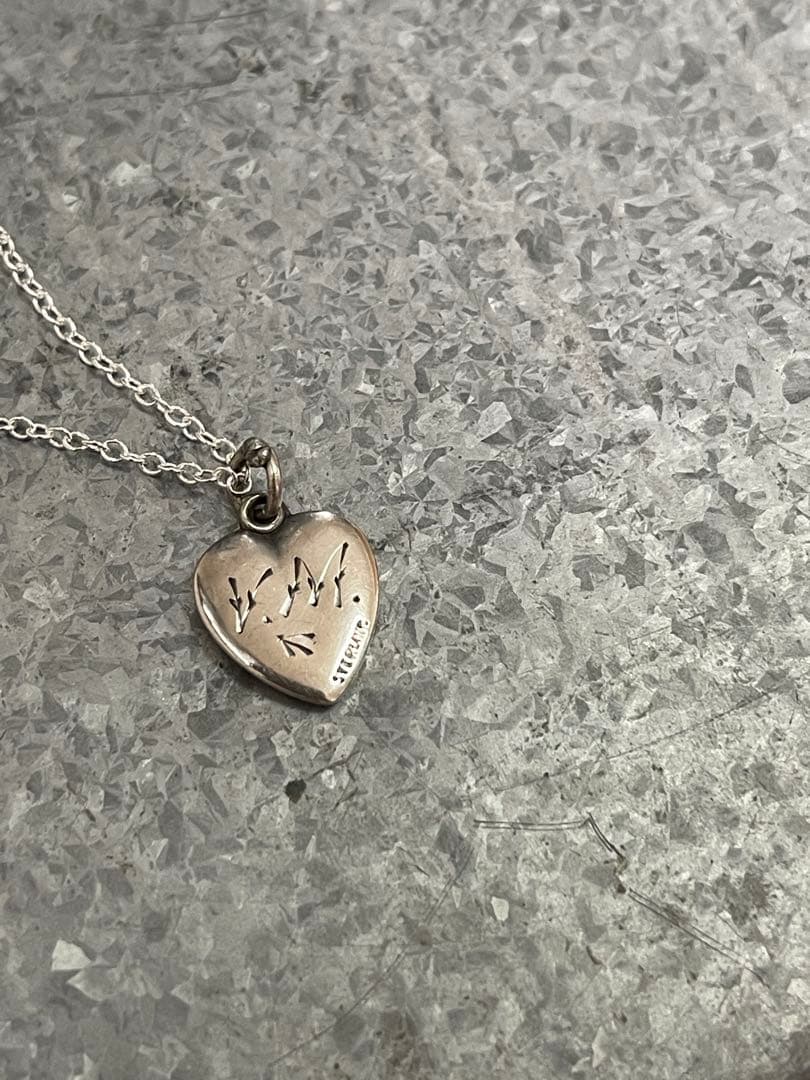 40s 百合 スウィートハートジュエリー大戦 勿忘草シルバーネックレス