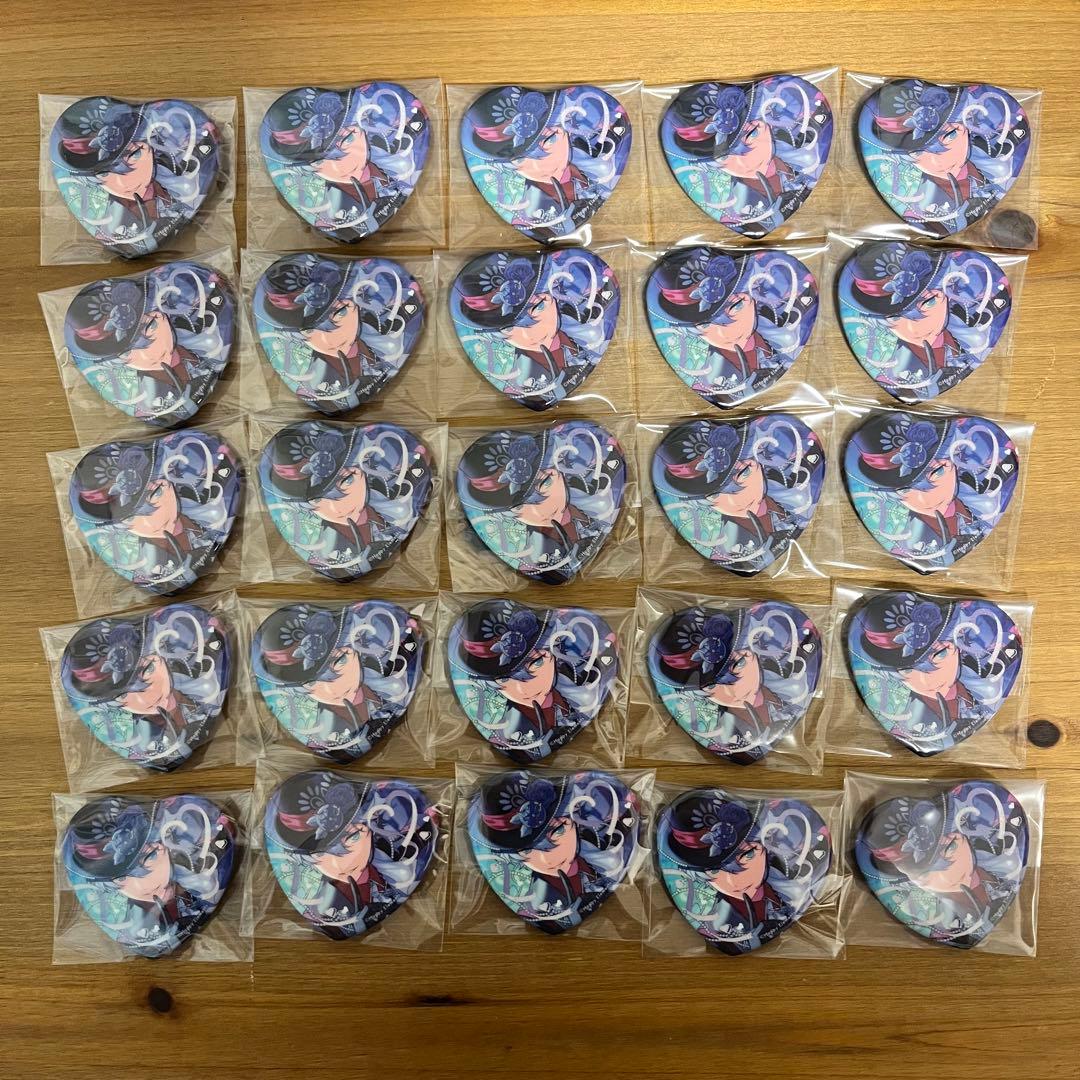 瀬名泉 ホワイトデー ハート缶バッジ