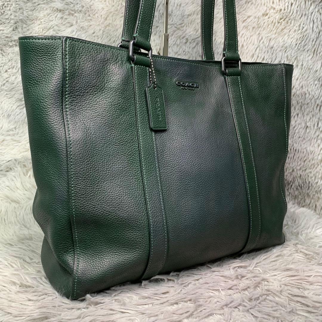 極美品 COACH コーチ ハドソン ダブルハンドル トートバッグ 肩がけ