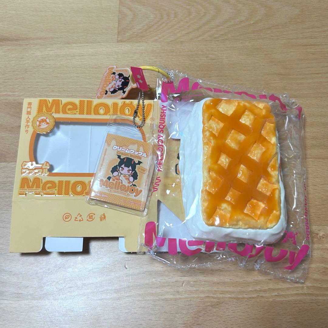 mellojoy 旧クリームワッフル スクエア クリーミークリーム メロジョイ