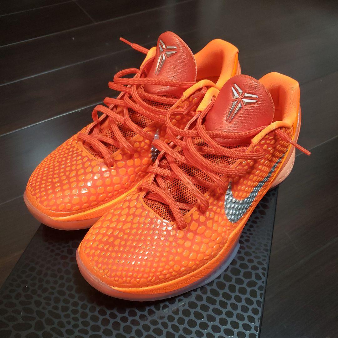 ※され　Nike Kobe 6 プロトロ オレンジ 27.5㎝