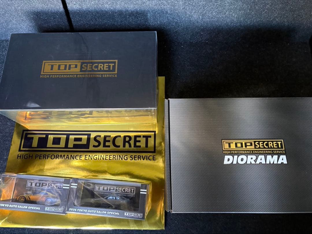 TOPSECRET 1:64 BOXSET 東京オートサロン 4点セット - メルカリ