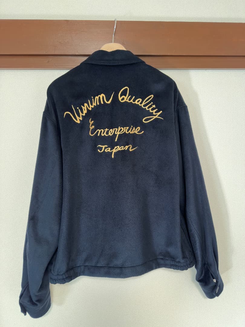visvim 25fw norad blouson silk navy - メルカリ