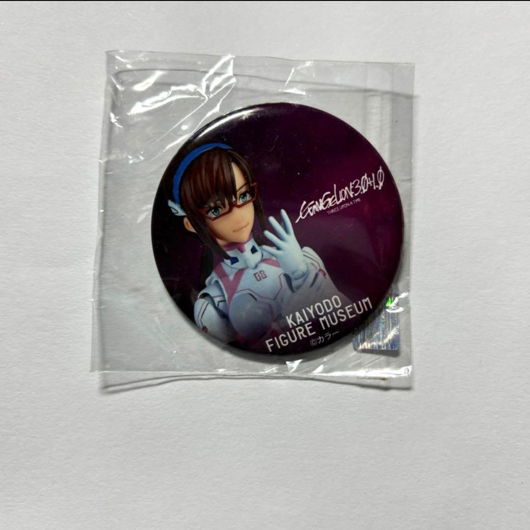 エヴァンゲリオン 缶バッチ 真希波・マリ・イラストリアス 海洋堂