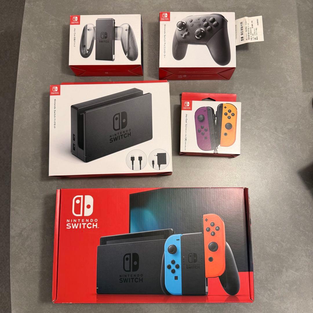 Nintendo Switch 【本体+オプションセット】