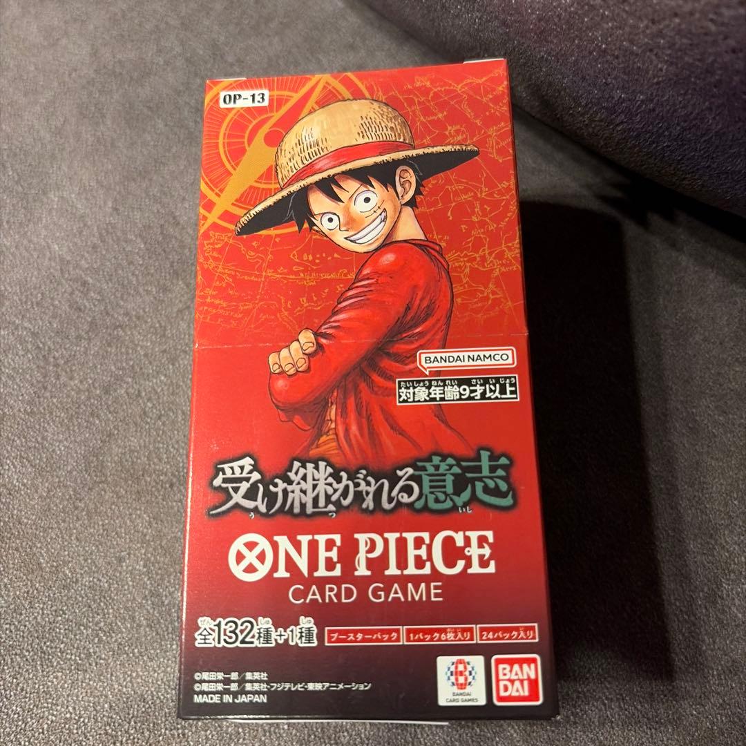 新品未開封テープ付】ワンピースカード 受け継がれる意志 1BOX - メルカリ