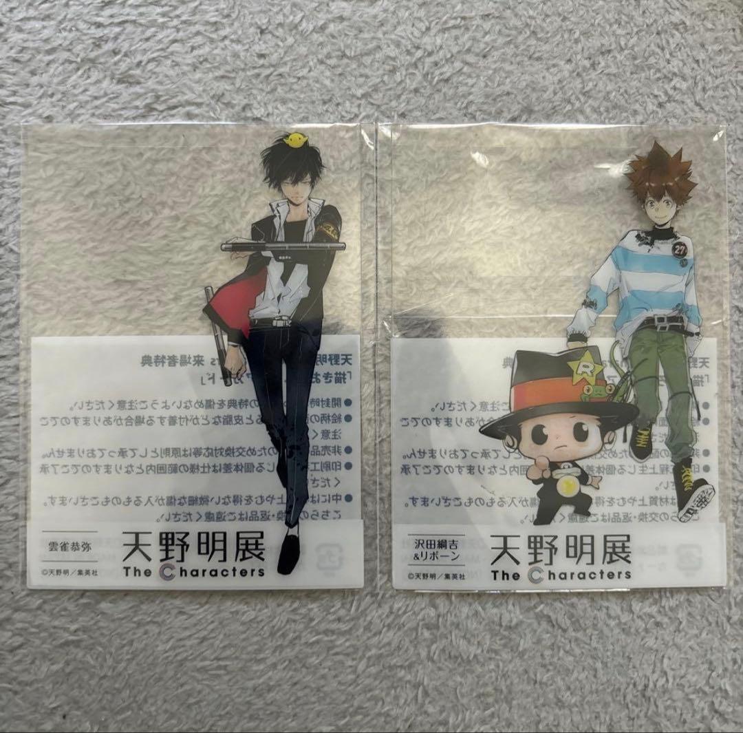 家庭教師ヒットマンREBORN 天野明展 特典 雲雀恭弥 沢田綱吉 リボーン